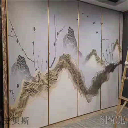 贺州酒店隔断,贺州移动隔断铝外框.jpg